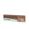 Mascotte x RQS Brown Slim Rolling Papers And Tips