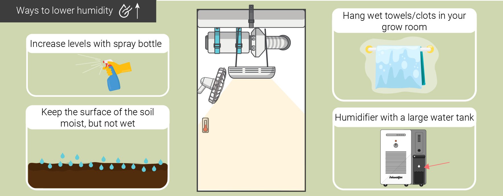 HUMIDITY LEVELS AND TEMPERATURES: FROM SEEDLING TO HARVEST