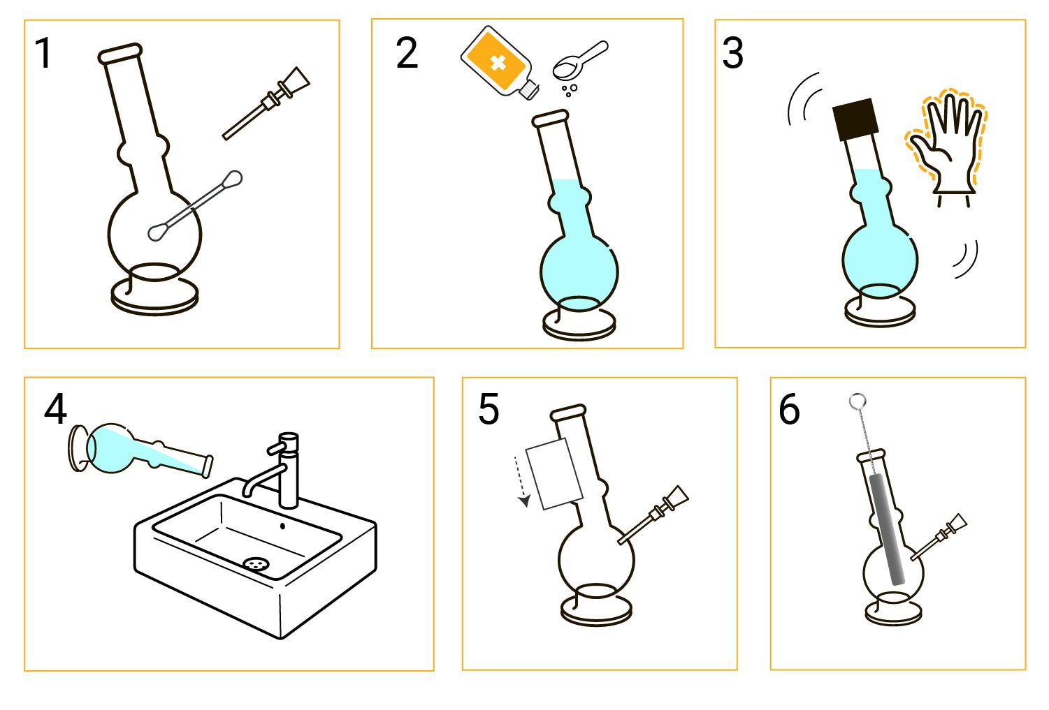 How To Clean Different Types Of Bongs And Pipes - RQS Blog